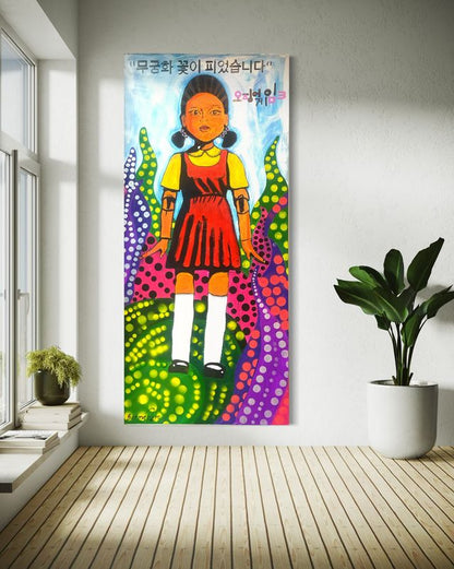 Game of Life and Color Inspired by Squid Game