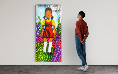 Game of Life and Color Inspired by Squid Game